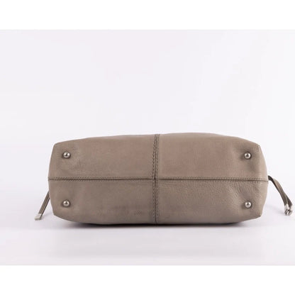 Tod's Grey Leather Restyling D Media Tote Bag