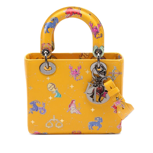 Small Calfskin Pixel Zodiac Lady Dior
