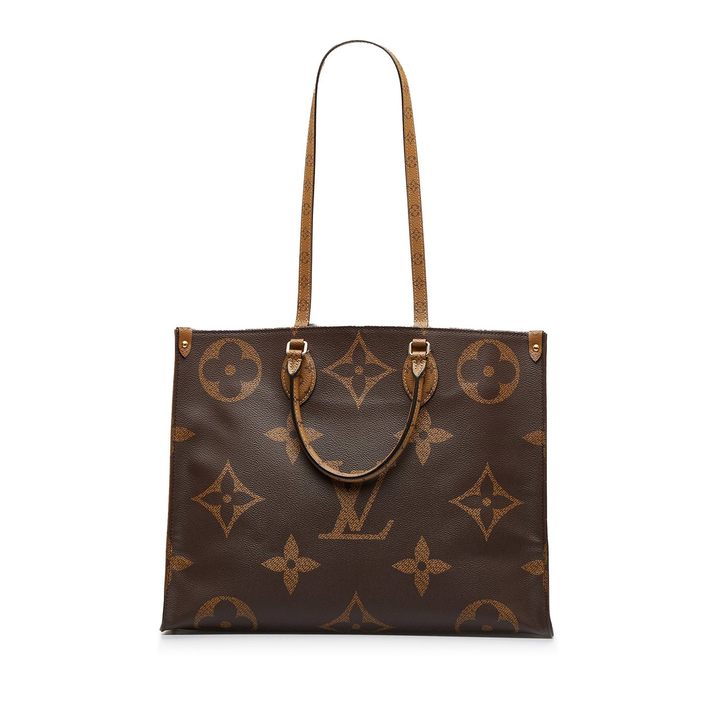 LOUIS VUITTON Monogram Giant Reverse OnTheGo GM Satchel