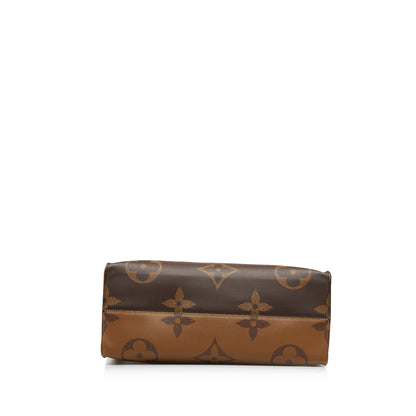 LOUIS VUITTON Monogram Giant Reverse OnTheGo GM Satchel