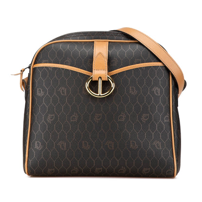 Honeycomb Coated Canvas Crossbody