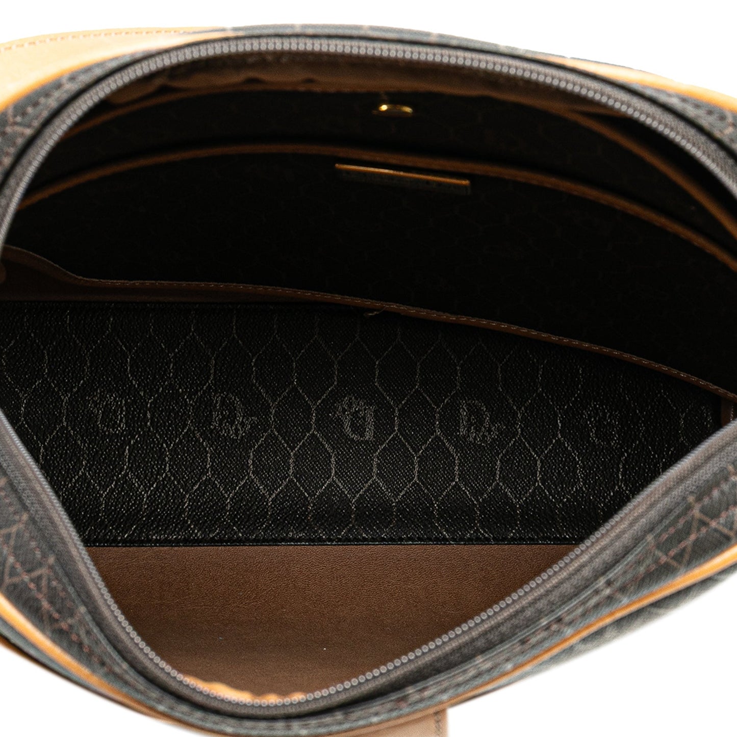 Honeycomb Coated Canvas Crossbody