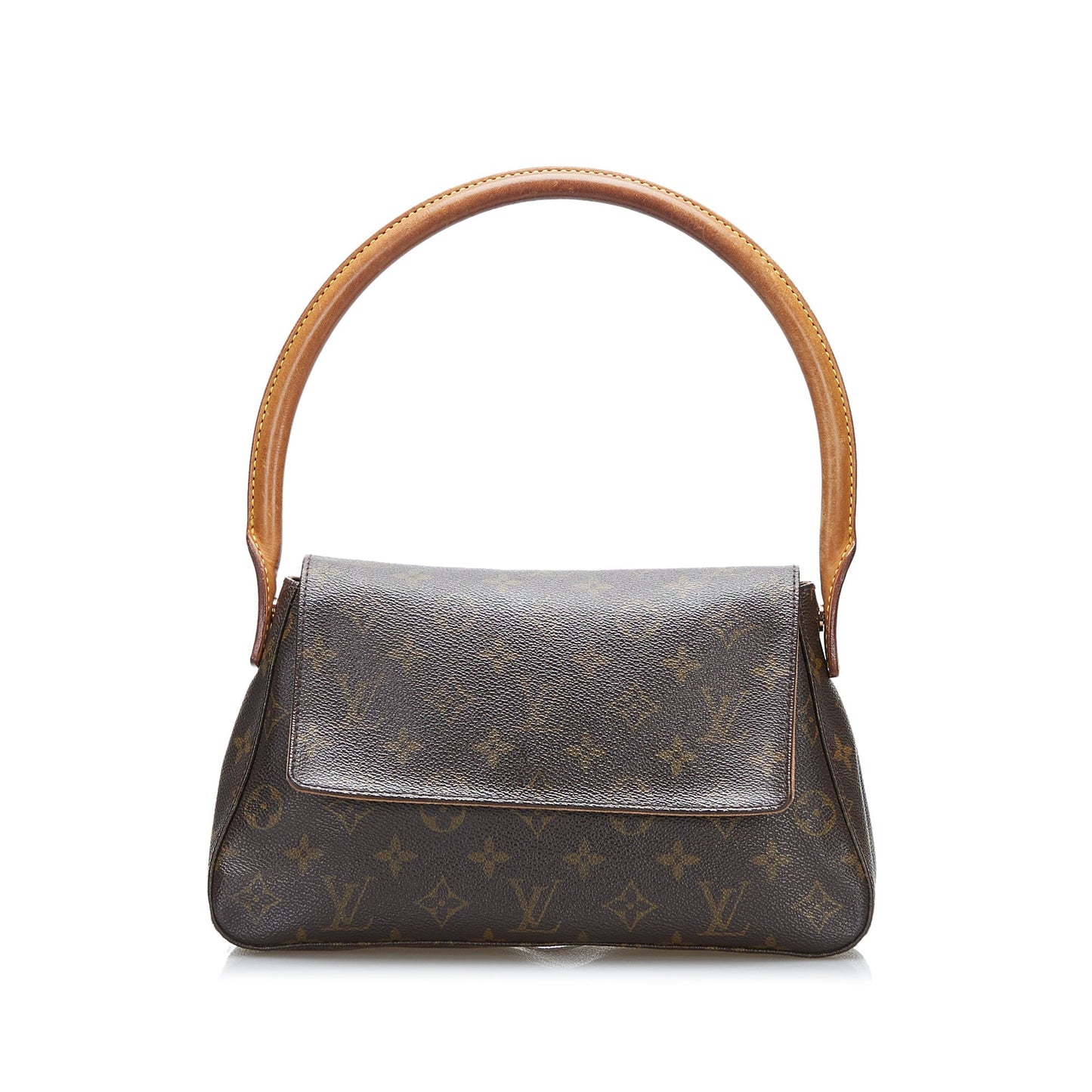 LOUIS VUITTON Monogram Looping Mini Brown