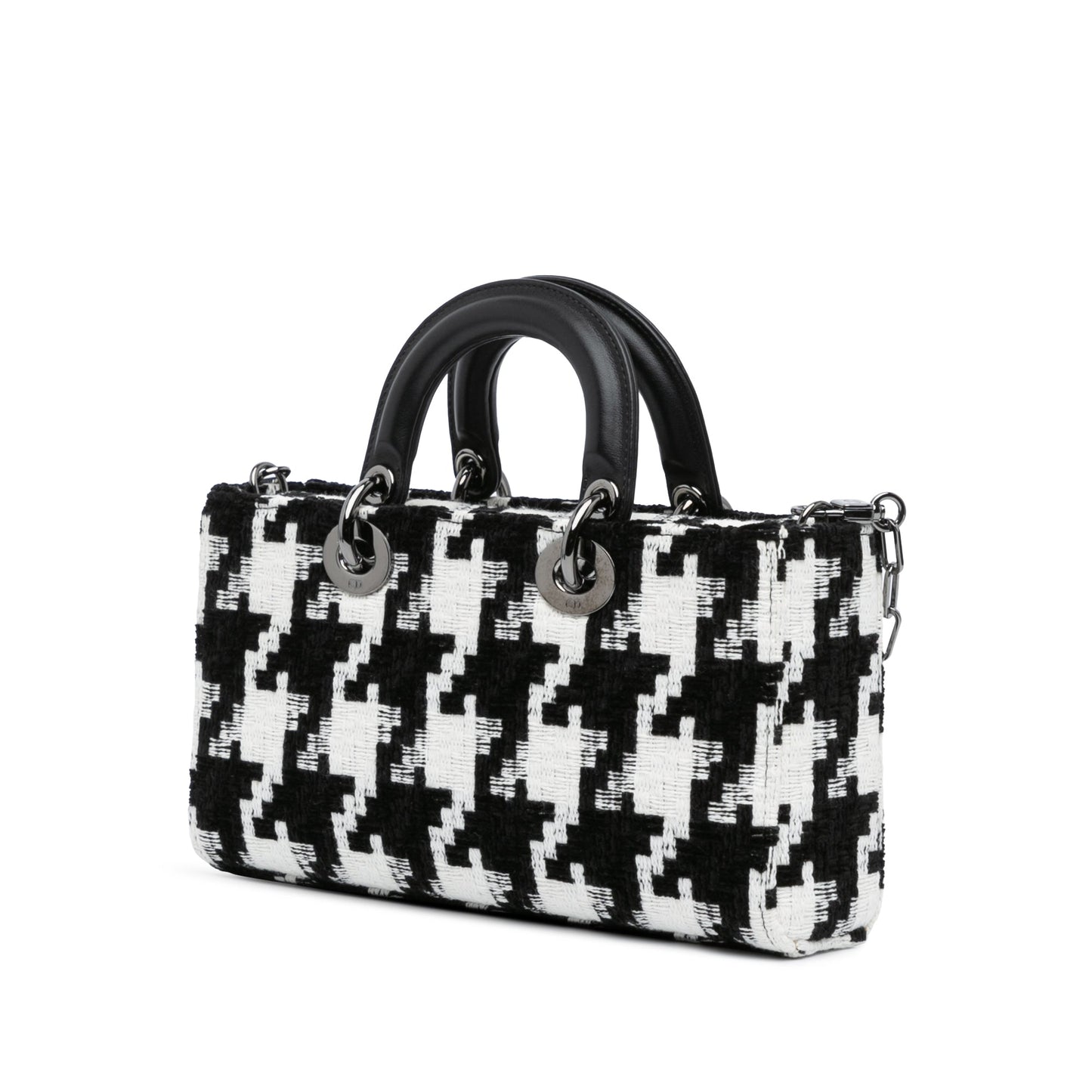 Medium Canvas Macro Houndstooth Lady D Joy