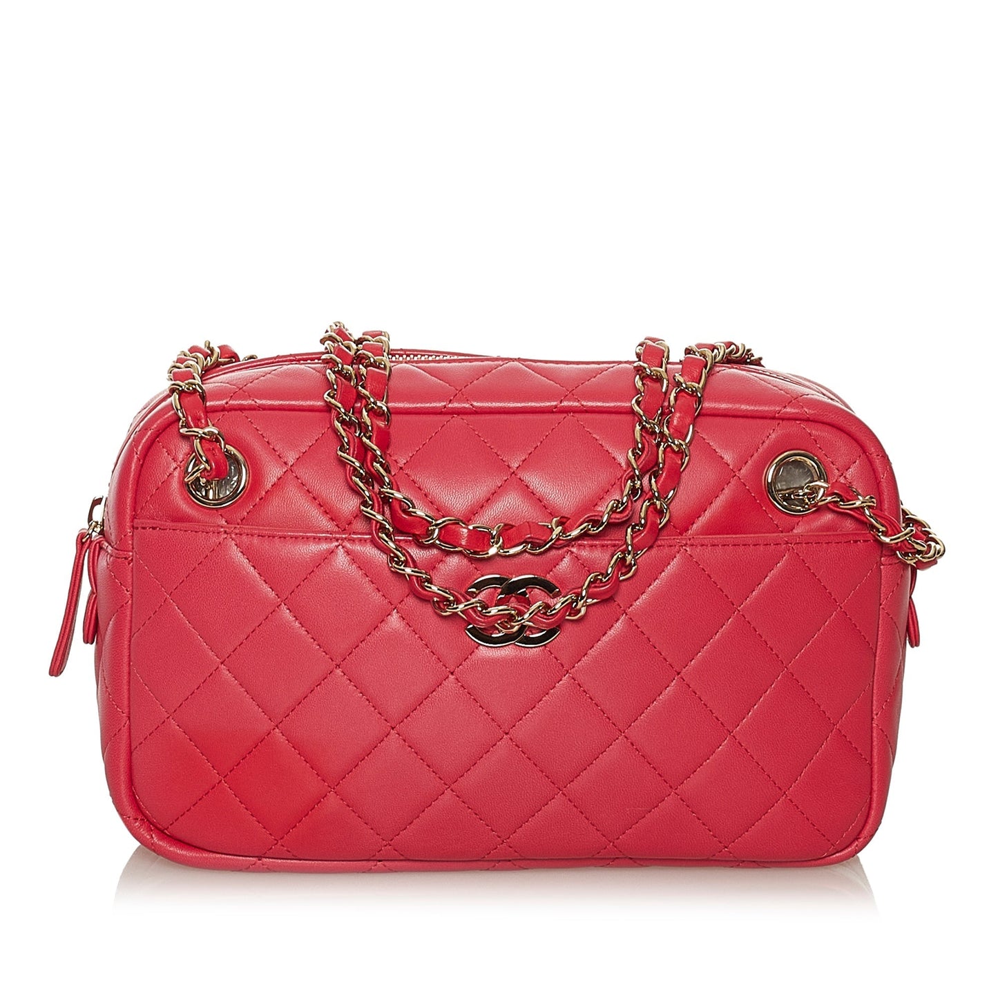 Chanel Matelasse Lambskin Chain Shoulder Bag
