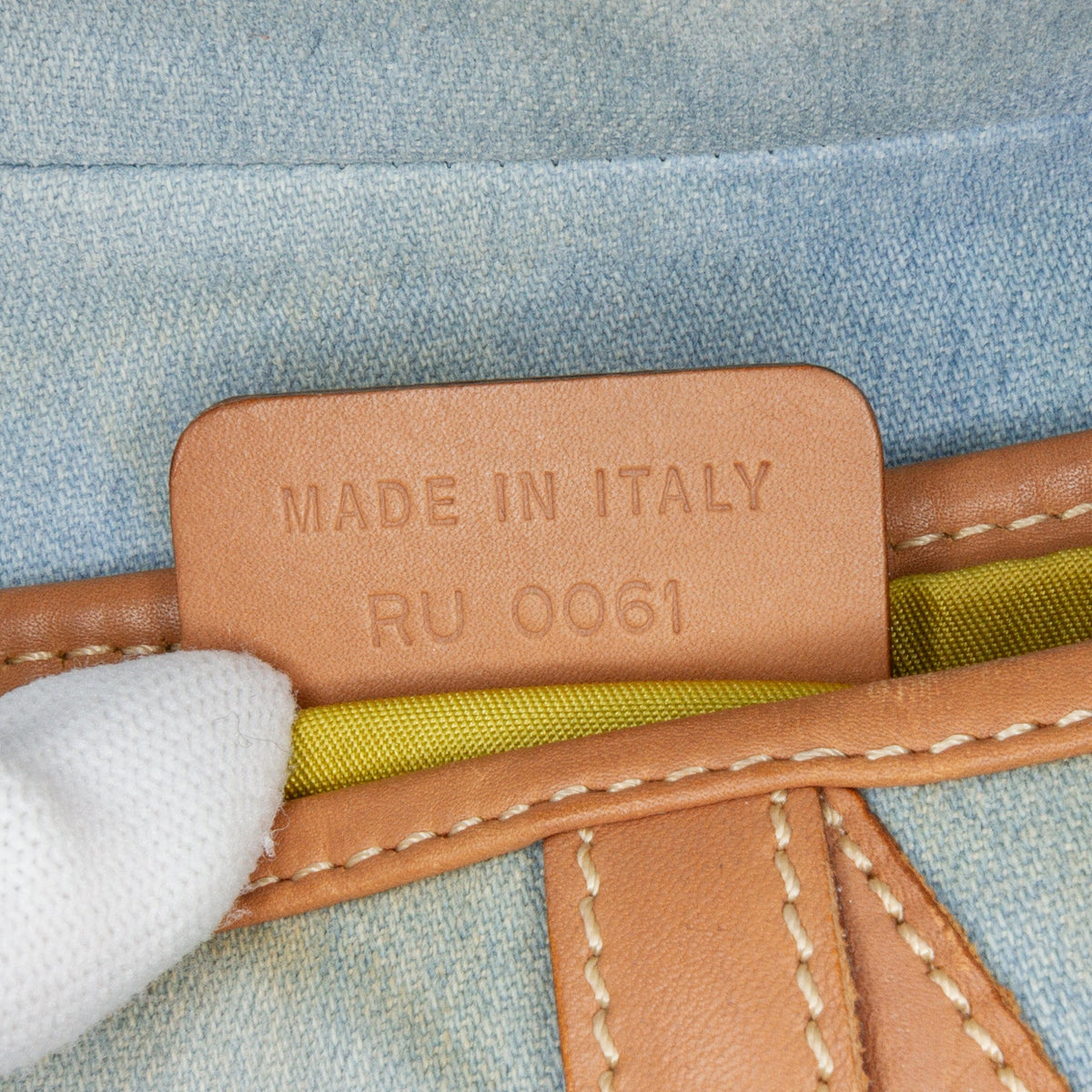Denim Saddle bag