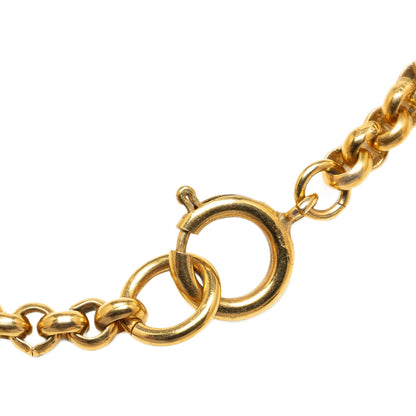 CHANEL CC Pendant Necklace Costume Necklace
