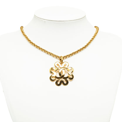 CHANEL CC Pendant Necklace Costume Necklace