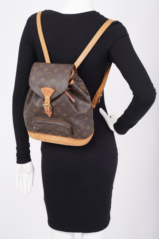 Louis Vuitton Montsouris Monogram Coated Canvas