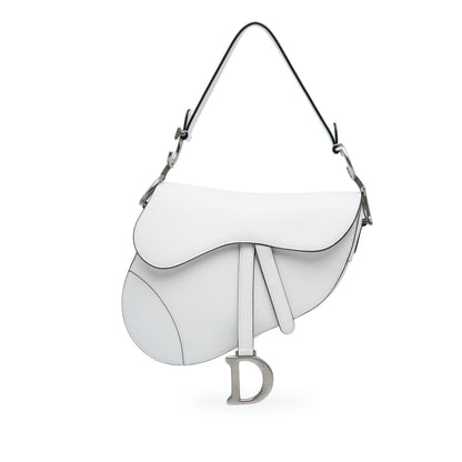 Grained Calfskin Saddle Bag