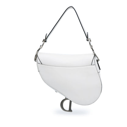 Grained Calfskin Saddle Bag