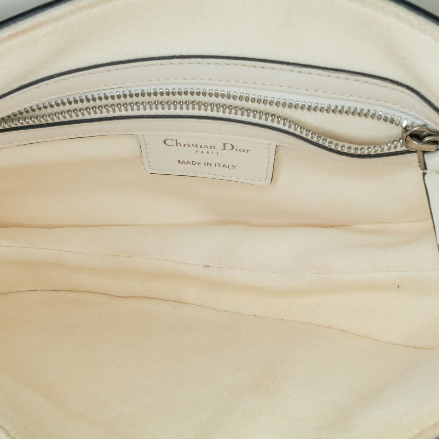 Grained Calfskin Saddle Bag