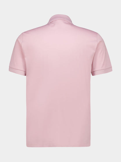 Alabastro Pink Cotton Piqué Polo