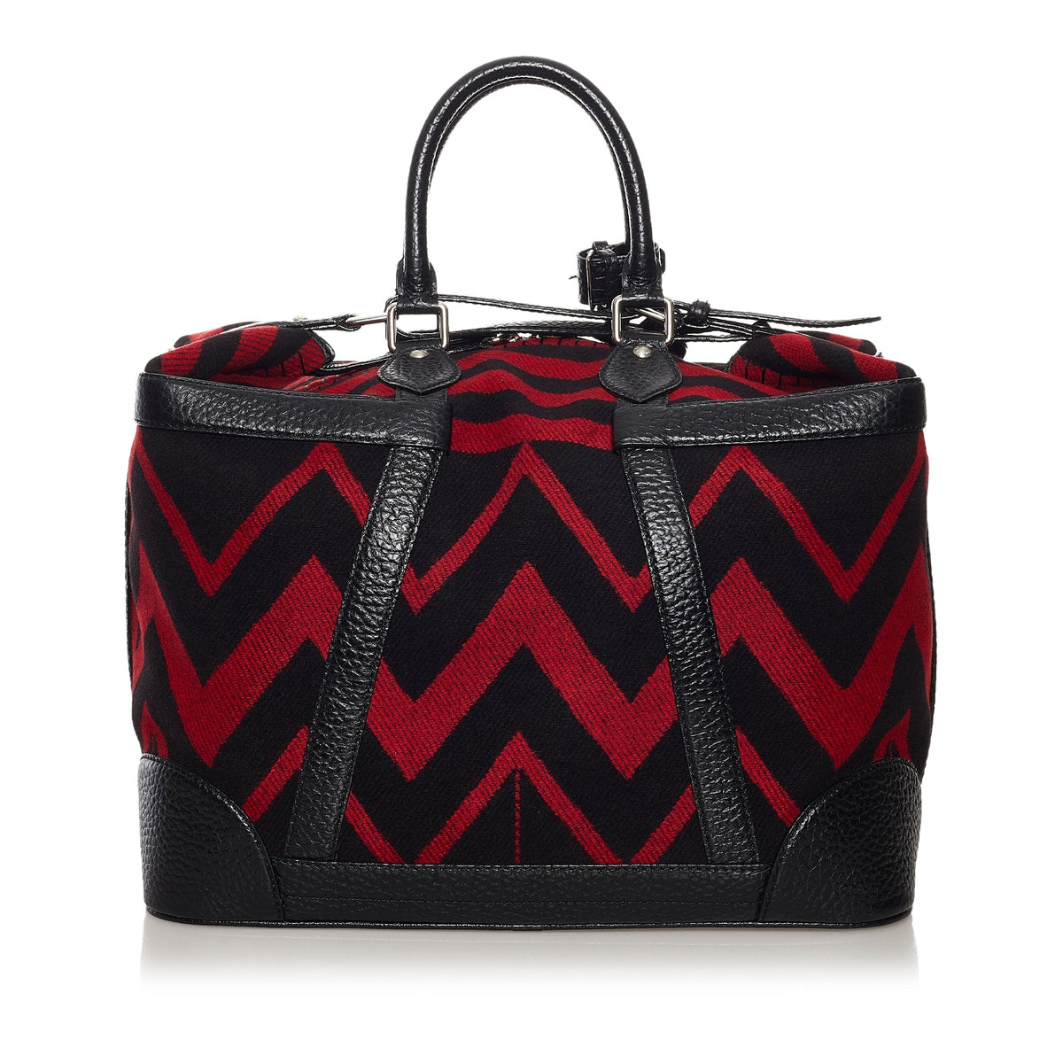 Red Louis Vuitton Grimaud Vail Blanket Travel Bag