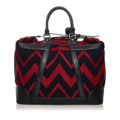 Red Louis Vuitton Grimaud Vail Blanket Travel Bag