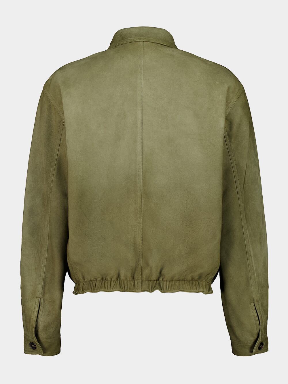 Salvia Green Leather Jacket