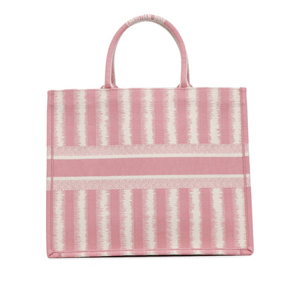 Large Striped Book Tote