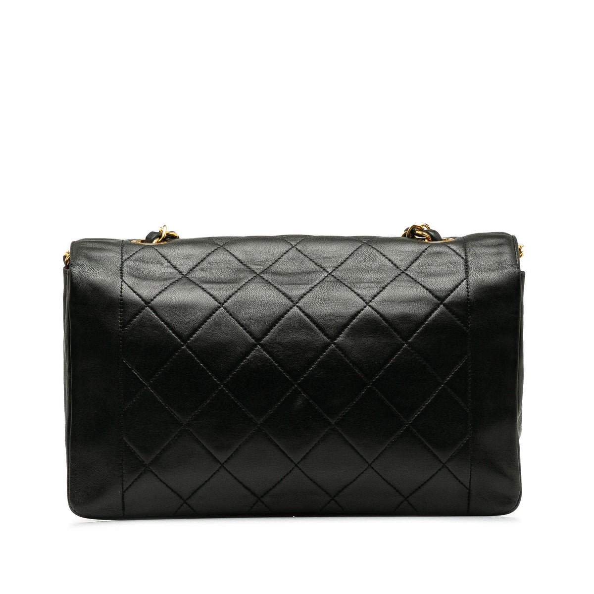 CHANEL Medium Lambskin Diana Flap Crossbody Bag