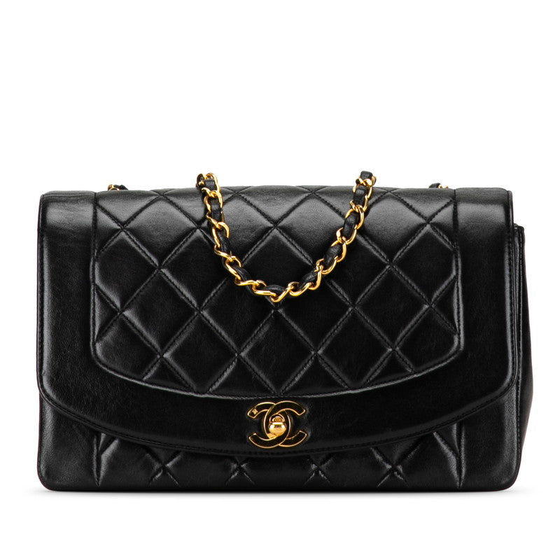 Chanel Diana Flap Crossbody Bag  Leather Shoulder Bag in Good condition
