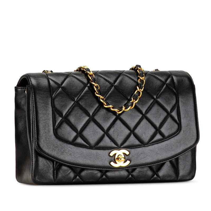 Chanel Diana Flap Crossbody Bag  Leather Shoulder Bag in Good condition