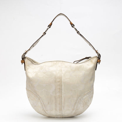 Coach Signature East West Duffle Shoulder Bag