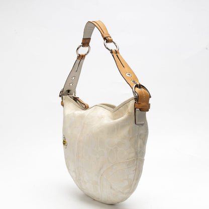 Coach Signature East West Duffle Shoulder Bag