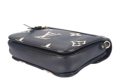 LOUIS VUITTON POCHETTE METIS (M45773) BICOLOR MONOGRAM EMPREINTE LEATHER WITH DUST COVER
