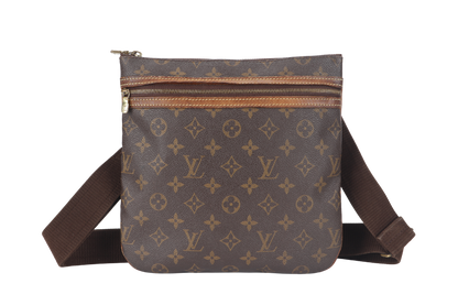 LOUIS VUITTON BOSPHORE POCHETTE (M40044) SHOULDER CROSSBODY BAG MONOGRAM CANVAS NO DUST COVER