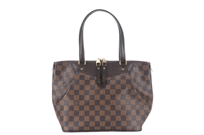 LOUIS VUITTON WESTMINSTER PM (N41102) DAMIER EBENE GOLD HARDWARE NO DUST COVER