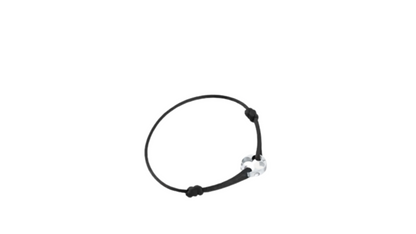 LOUIS VUITTON 18k Empreinte Lace Bracelet White Gold