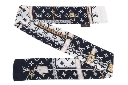 LOUIS VUITTON MONOGRAM CONFIDENTIAL BANDEAU (M78656) BLACK COLOR NO BOX