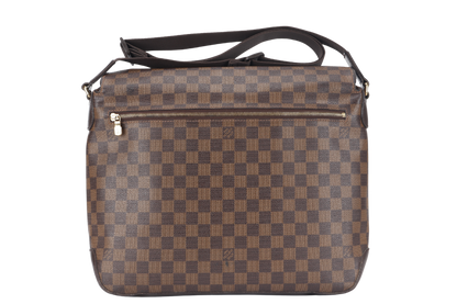 LOUIS VUITTON SPENCER DAMIER EBENE MESSENGER BAG GOLD HARDWARE NO DUST COVER