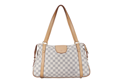 LOUIS VUITTON STRESA GM (N42220) DAMIER AZUR GOLD HARDWARE NO DUST COVER
