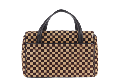 LOUIS VUITTON DAMIER SAUVAGE LIONNE SATCHEL (M92131) NO DUST COVER