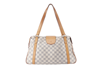 LOUIS VUITTON STRESA PM (N42220) DAMIER AZUR GOLD HARDWARE NO DUST COVER