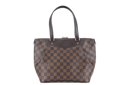 LOUIS VUITTON WESTMINSTER PM (N41102) DAMIER EBENE GOLD HARDWARE NO DUST COVER