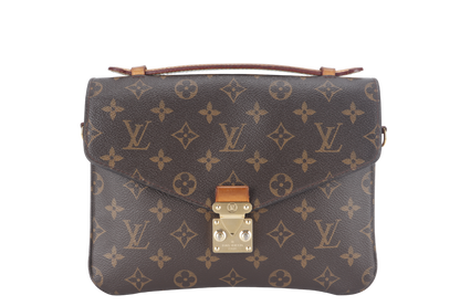 LOUIS VUITTON POCHETTE MÉTIS 24 (M44875) BROWN MONOGRAM CANVAS GOLD HARDWARE PL3106 NO DUST COVER