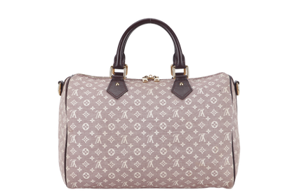 LOUIS VUITTON SPEEDY BANDOULIERE 30 (MB3173) MINI LIN MONOGRAM CANVAS GOLD HARDWARE WITH SLING