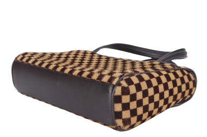 LOUIS VUITTON DAMIER SAUVAGE LIONNE SATCHEL (M92131) NO DUST COVER