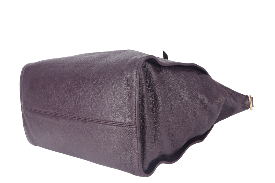 LOUIS VUITTON LUMINEWS PURPLE MONOGRAM EMPREINTE LEATHER GOLD HARDWARE NO DUST COVER