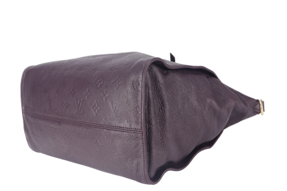 LOUIS VUITTON LUMINEWS PURPLE MONOGRAM EMPREINTE LEATHER GOLD HARDWARE NO DUST COVER