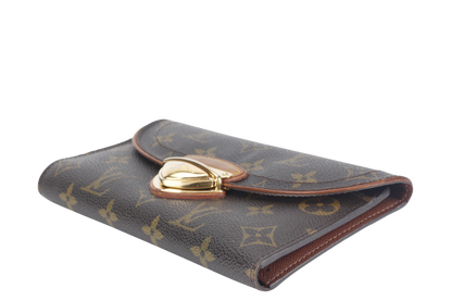 LOUIS VUITTON EUGENIE WALLET MONOGRAM WITH DUST COVER AND BOX