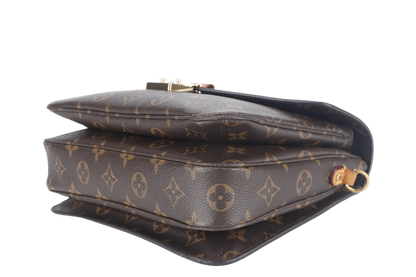 LOUIS VUITTON POCHETTE MÉTIS 24 (M44875) BROWN MONOGRAM CANVAS GOLD HARDWARE PL3106 NO DUST COVER