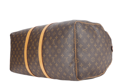 LOUIS VUITTON KEEPALL 55 (M41424) BROWN MONOGRAM CANVAS GOLD HARDWARE SP0974 NO DUST COVER