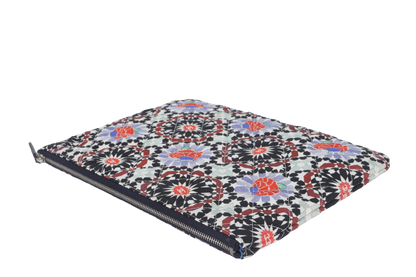 CHANEL QUILTED MULTICOLOR CLUTCH (2054xxxx) WITH DUST COVER AND BOX
