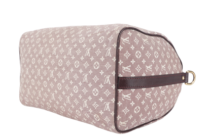 LOUIS VUITTON SPEEDY BANDOULIERE 30 (MB3173) MINI LIN MONOGRAM CANVAS GOLD HARDWARE WITH SLING