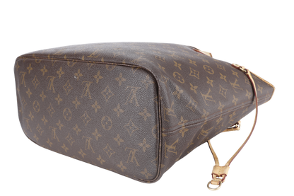 LOUIS VUITTON NEVERFULL M46975 MONOGRAM CANVAS GOLD HARDWARE NO DUST COVER