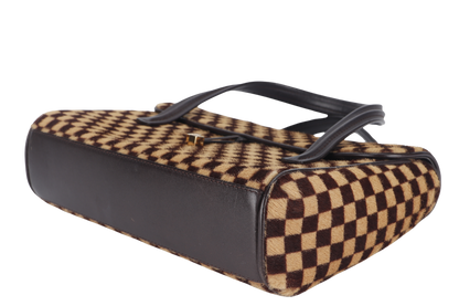 LOUIS VUITTON DAMIER SAUVAGE LIONNE SATCHEL (M92131) NO DUST COVER