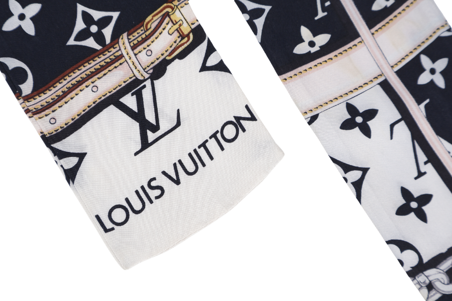 LOUIS VUITTON MONOGRAM CONFIDENTIAL BANDEAU (M78656) BLACK COLOR NO BOX