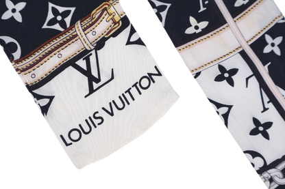 LOUIS VUITTON MONOGRAM CONFIDENTIAL BANDEAU (M78656) BLACK COLOR NO BOX